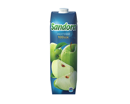 Сок яблочный Sandora 1 л